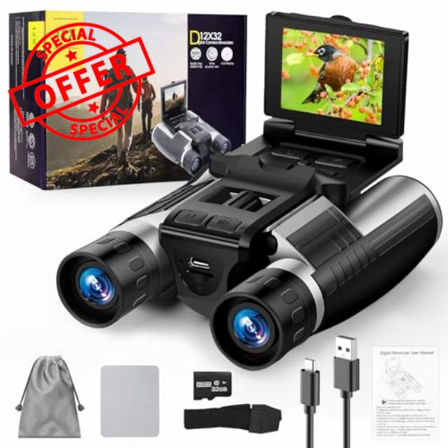 Binoculars with Camera