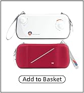 GeekShare Cute Pink Hard Shell Case Compatible with Nintendo Switch/Switch OLED, Anti-Fall Waterp...