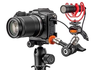 Riley dedicated L-bracket for the Canon R7 in Darkness