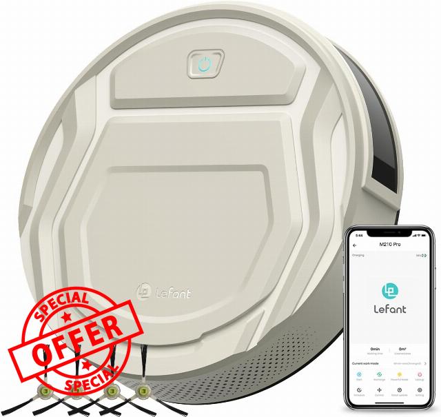 Lefant M210 Pro Robot Vacuum Cleaner