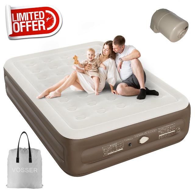 Air Mattress Queen with Built in Pump