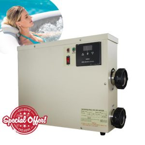 Upgrade pool heater-11KW 220V thermostat Electric Swimming Pool Heater