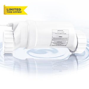 Salt Cell Pool Chlorination System，Salt Generator for Inground Pools Compatible with Hayward Salt Cell T 15