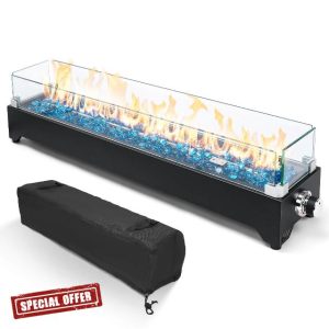 GRISUN Tabletop Propane Fire Pit 36 Inch