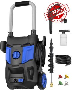 Electric Pressure Washer - 4500 PSI Max 3.0GPM with 20FT Hose