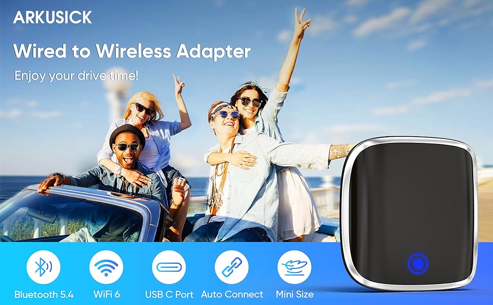 carplay wireless adapter iphone