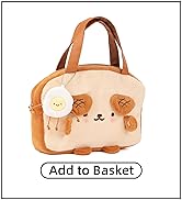GeekShare Cute Plush Switch Carrying Case Compatible with Nintendo Switch/OLED,Portable Crossbody...