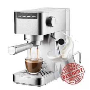 Espresso Machine 15 Bar with Milk Frother