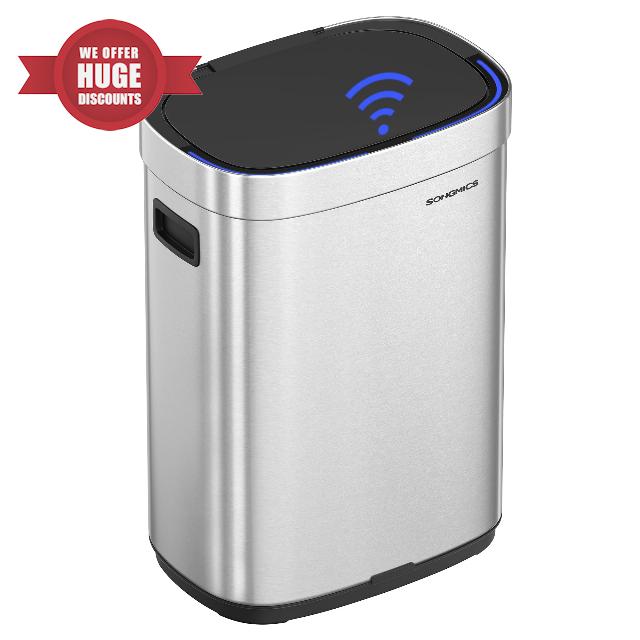 SONGMICS Kitchen Trash Can