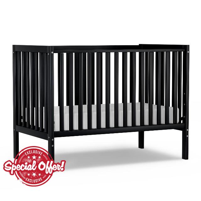 Baby Crib 5-in-1 Convertible