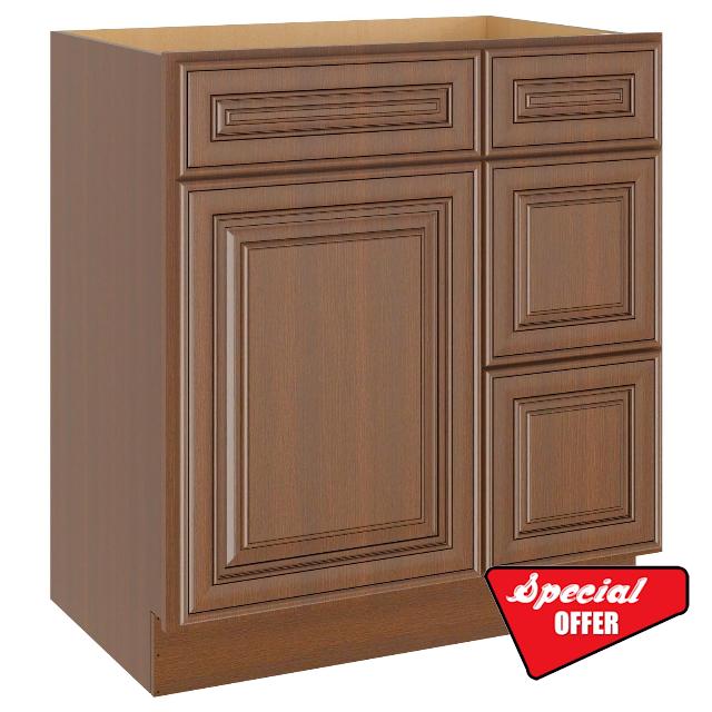 LOVMOR 30'' Bathroom Vanity Sink Base Cabinet