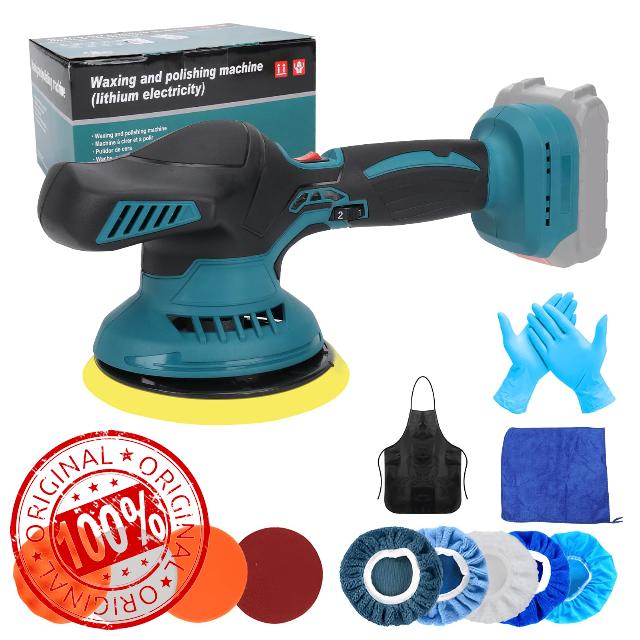 Cordless Buffer Polisher Compatible with Makita 18V Battery