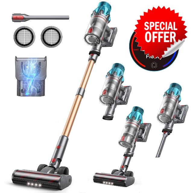 Cordless Vacuum Cleaner 550W/45Kpa