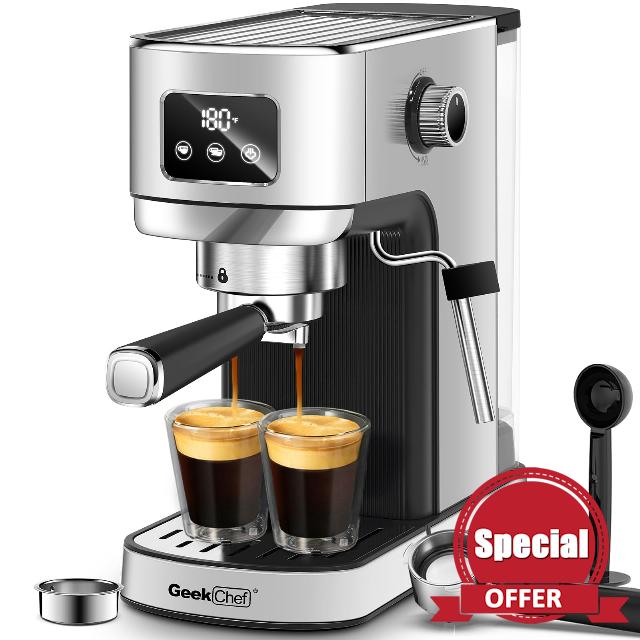 Geek Chef Espresso and Cappuccino Machine