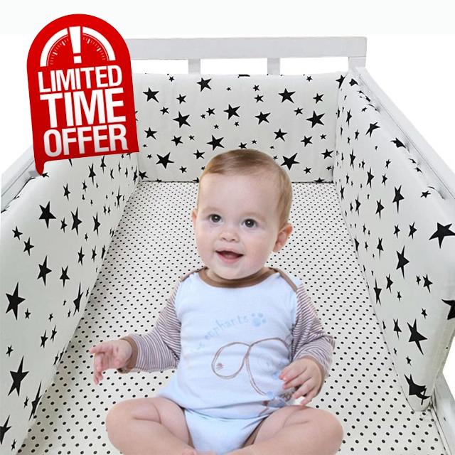 xinwanhong Bumpers for Cot Bed