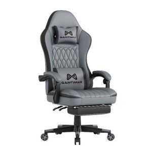 Gaming Chair with Footrest