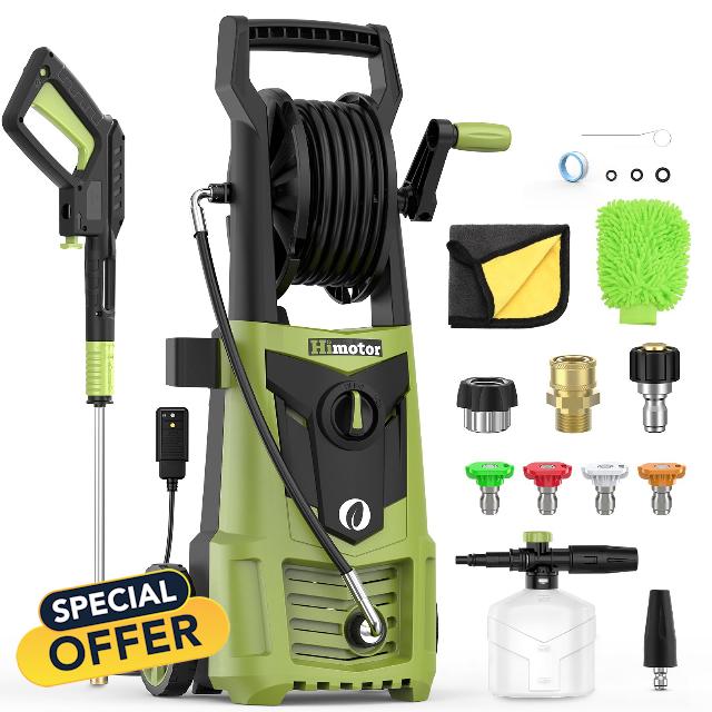 Electric Pressure Washer - 4000PSI 2.8GPM with Nozzle Set
