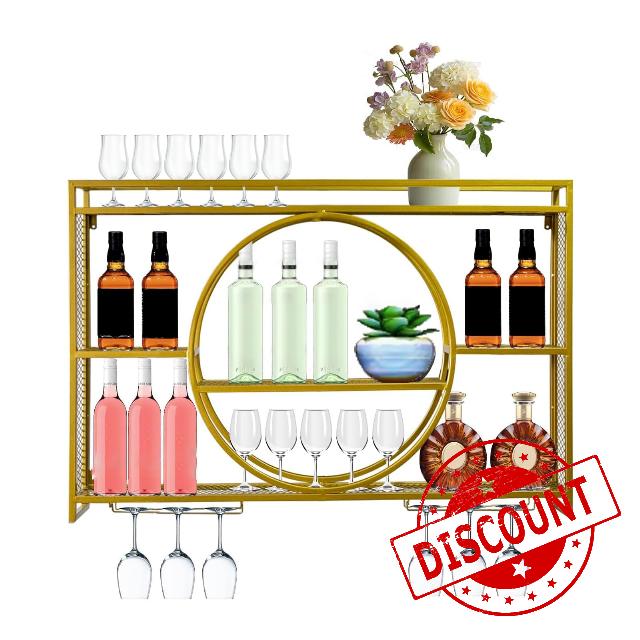 Wall Mounted Wine Rack