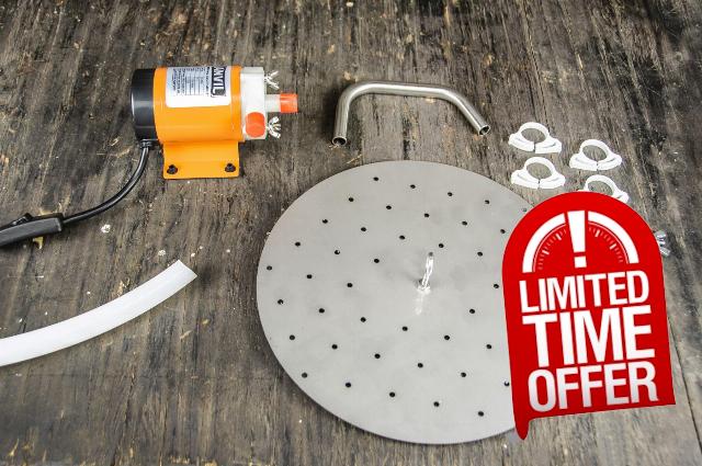 Recirculation Pump Kit for Anvil Foundry™ All-in-One Brewing System (6.5 & 10.5 Gallon Foundry™ Recirculation Kit)