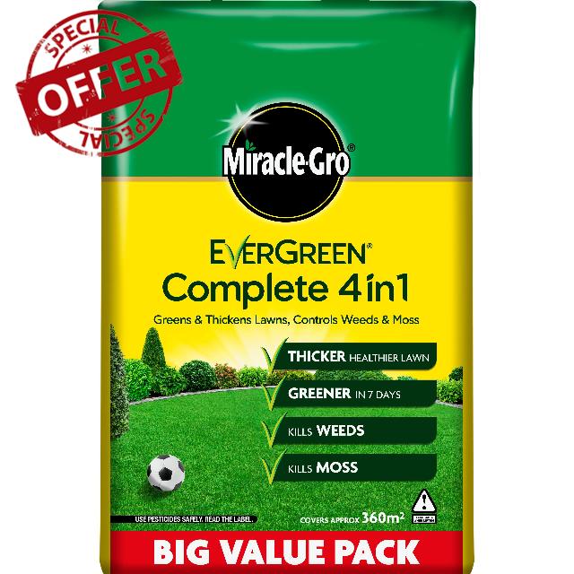 Miracle-Gro Evergreen Complete 4-in-1 Lawn Food