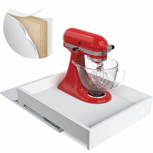 MyLifeUNIT Wooden Pull Out Drawers for Cabinets