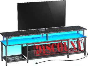 TV Stand for 65 70 Inch TV