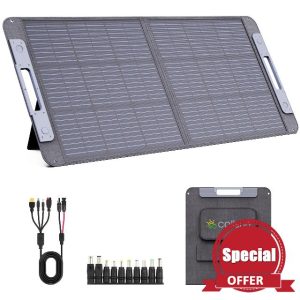100W Solar Panel Portable for Power Station