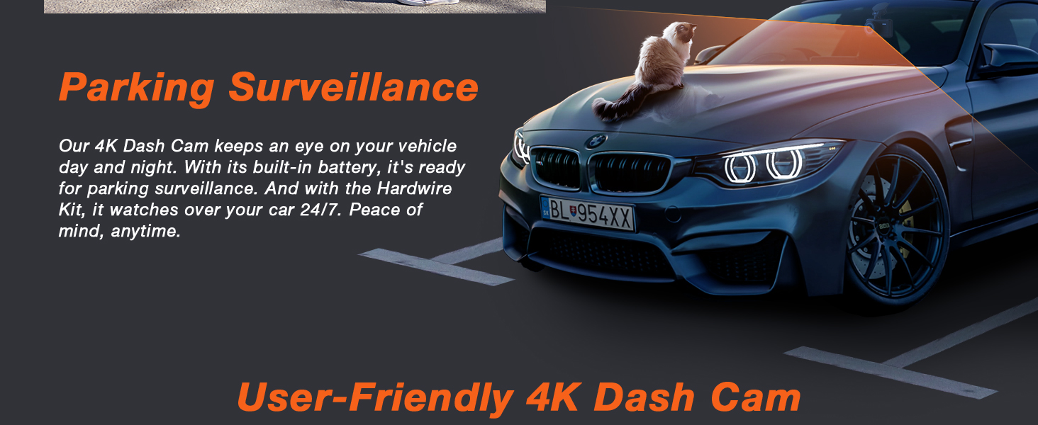 4K DASH CAMERA FOR CARS