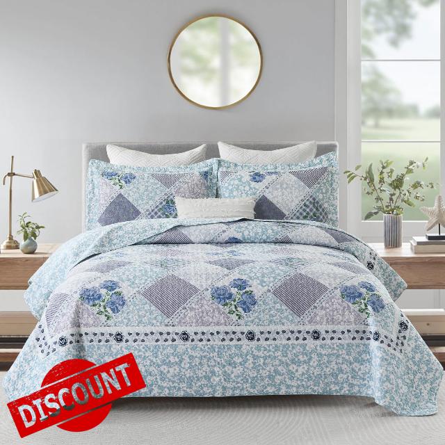 Oversized Bedspread Quilt 120x120