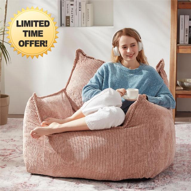 Giant Bean Bag Chair Sofa for Adults Teens