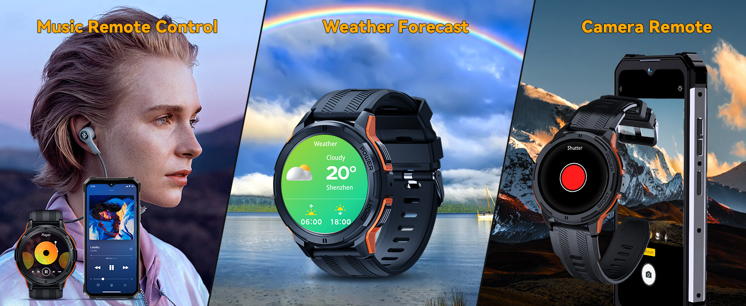 waterproof smart watch for men