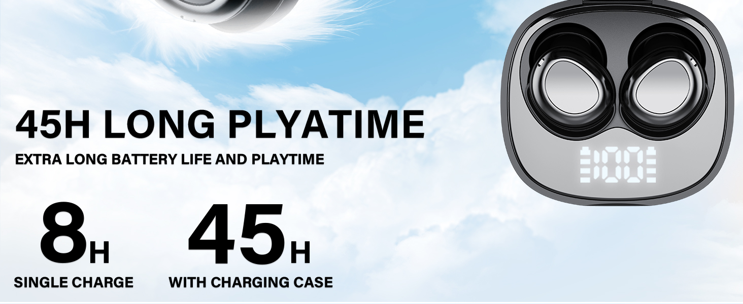 Wireless Earbuds,Wireless Earphones in Ear with Deep Bass