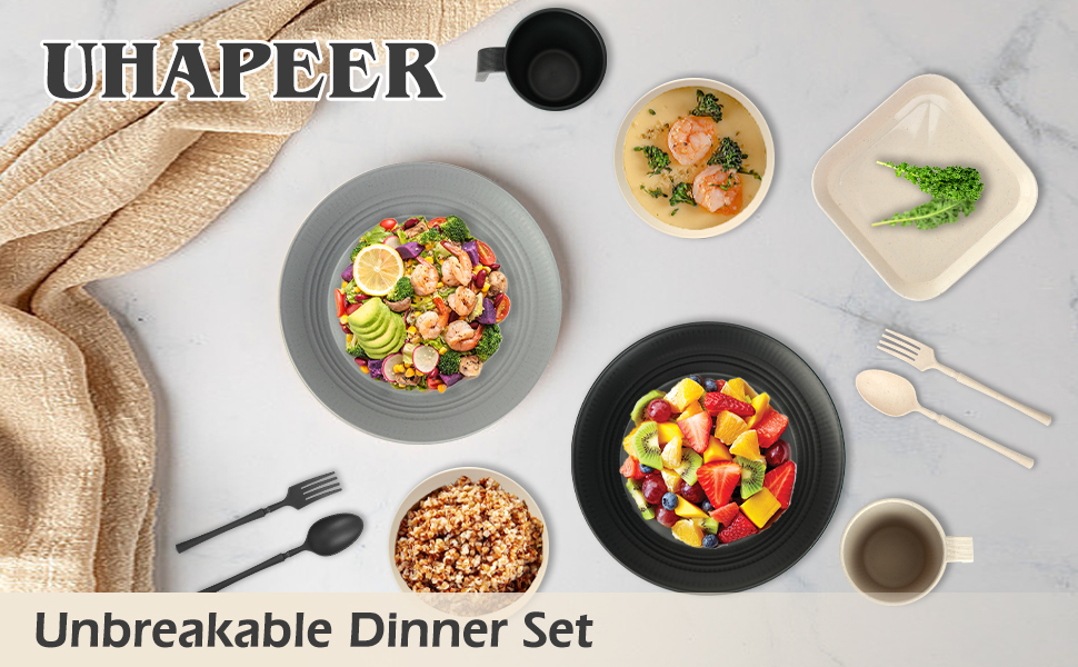 camping cutlery set for 6