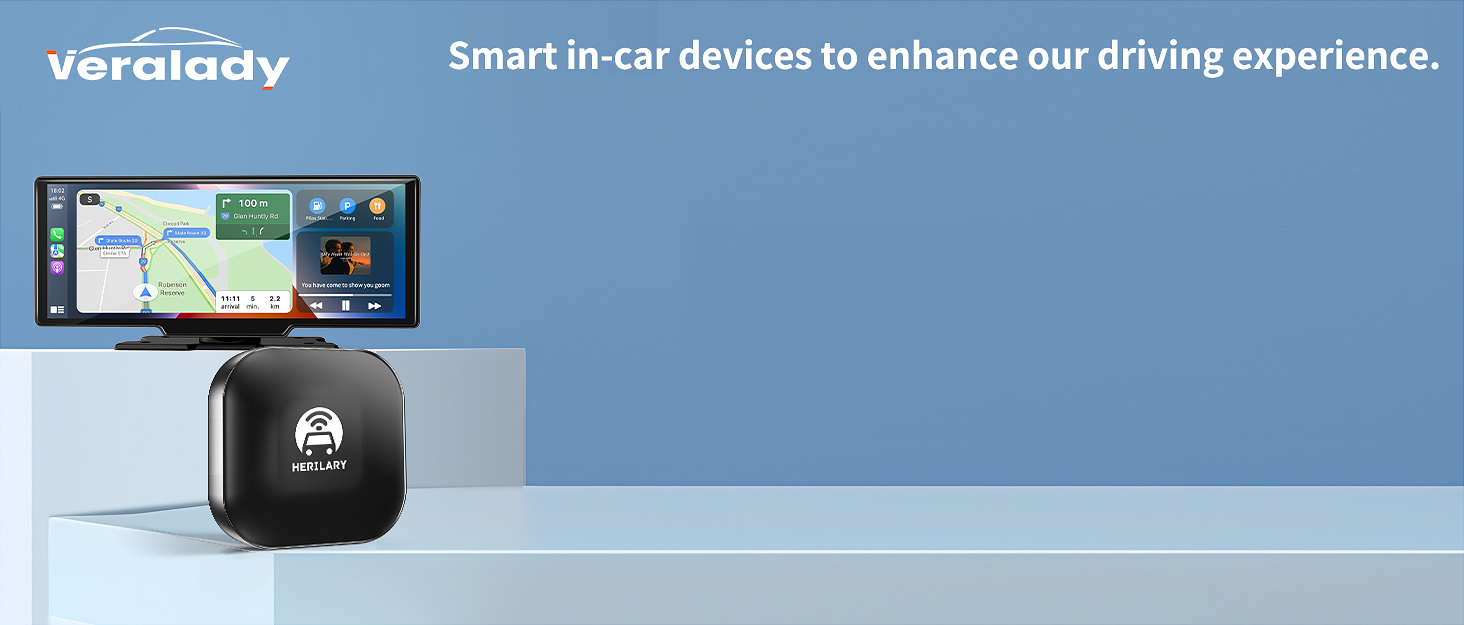 Veralady Wireless CarPlay Android Auto