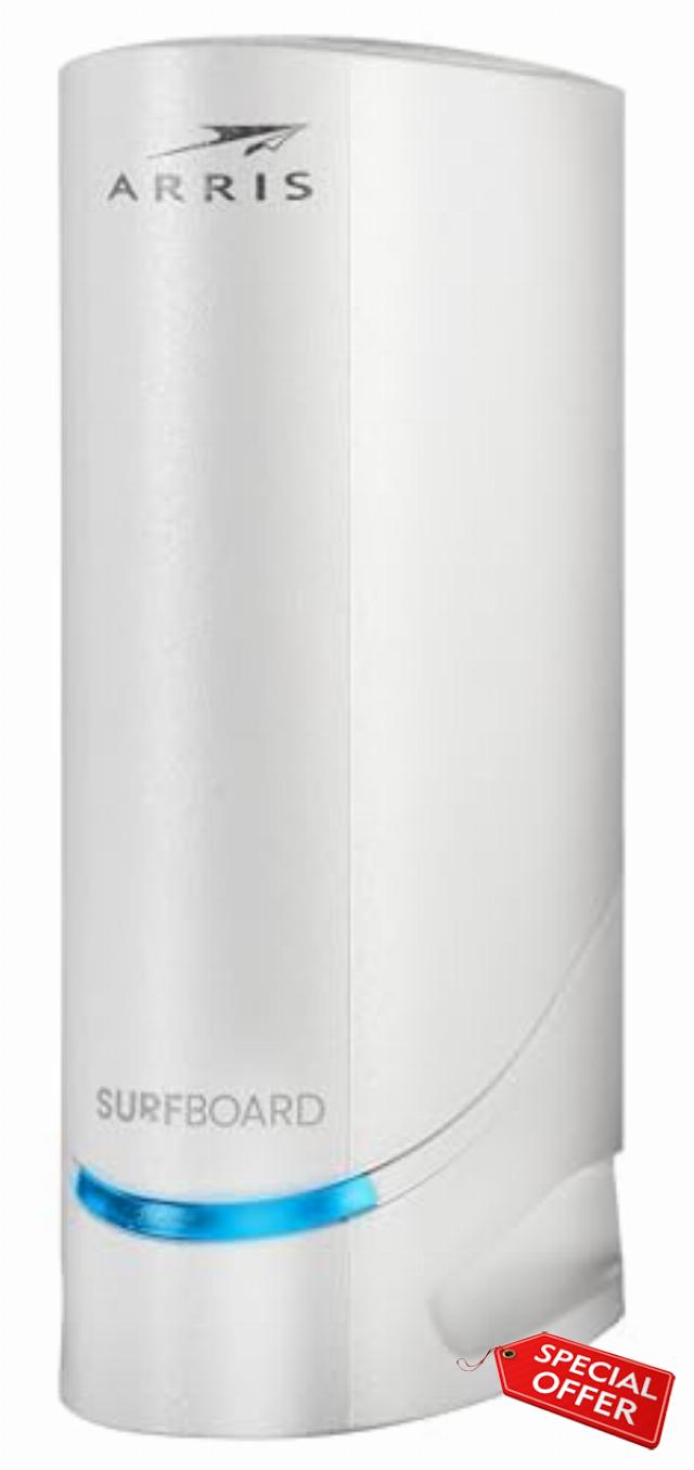 ARRIS Surfboard S34 DOCSIS 3.1 Multi-Gigabit Cable Modem | Approved for Comcast Xfinity
