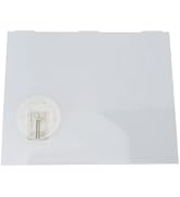 SENECESLI 239061 RV Screen Door Slide 12 Inch Panel, Replacement Plastic Clear Slide Panel with P...