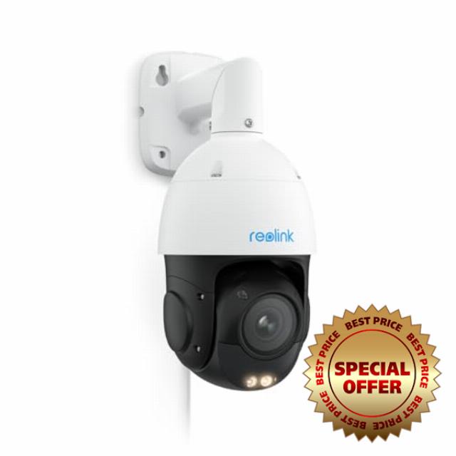 REOLINK 4K UHD PoE PTZ Camera for Outdoor Security