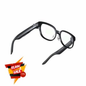 AR Smart Glasses， XR Smart Audio， VR Translation，AI Model ，Multifunctional Navigation for Cycling Driving Cinema(Color:Black)