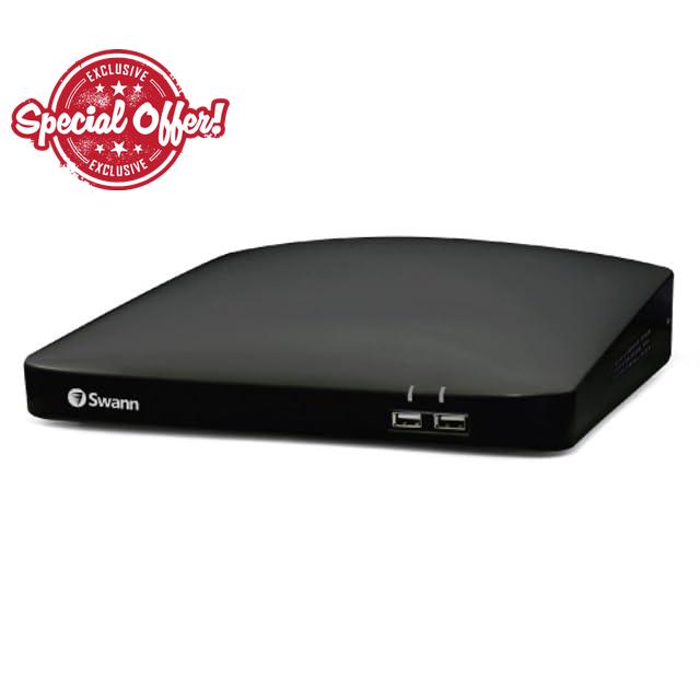Swann 4 Channel 4K Ultra HD DVR Recorder (Cameras Sold Separately) SRDVR-45680H