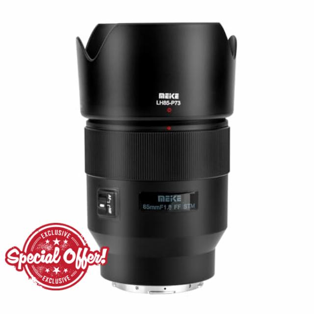 Meike 85mm F1.8 Auto Focus Medium Telephoto STM Stepping Motor Full Frame Portrait Lens Compatible with Panasonic Lumix Sigma Leica L-Mount Cameras S1H S1 S5 S5 Mark II S1R S9 SL SL2 FP FPL