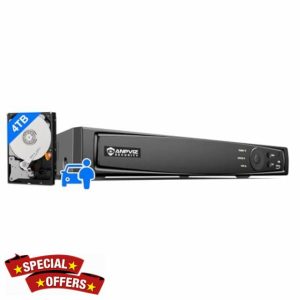 Anpviz 16CH 4K POE NVR Network Video Recorder for Business Security Camera System