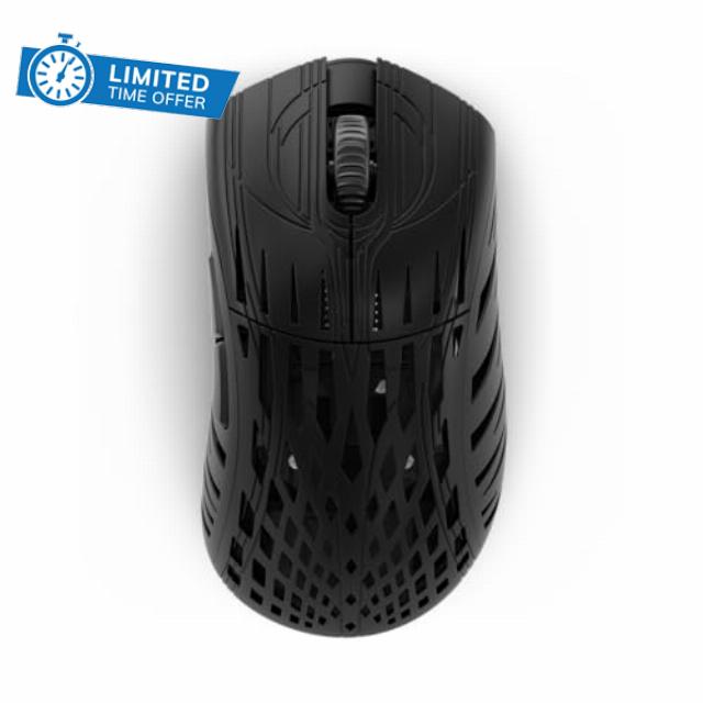 PWNAGE Stormbreaker Wireless Magnesium Gaming Mouse 4kHz - 50grams Ultralight Esports Pro Gamer Flawless Professional PAW3395 Optical Sensor 26