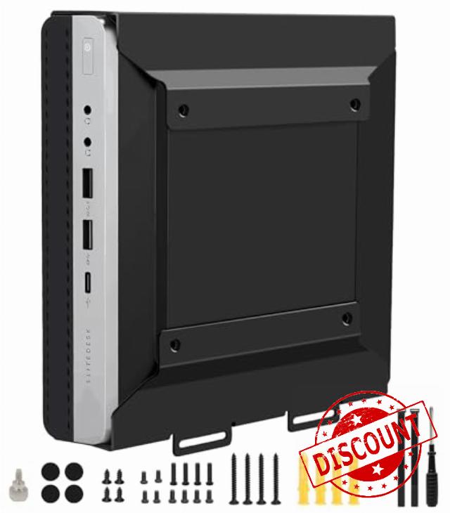 Upgrade Mount for HP Desktop Mini PC Mount Compatible with HP 260 Desktop Mini Replaces Dual VESA Sleeve for HP Mini Desktops v3
