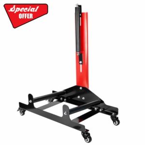 Rolling Wheel Detailing Stand Wheel Cleaning Stand for Tire Rim Detailing