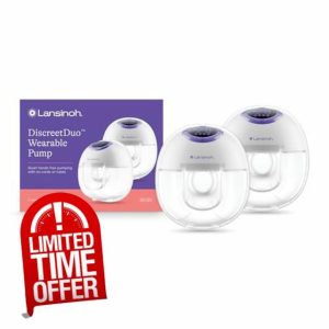 Lansinoh Discreet Duo Wearable Breast Pump