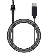 for Starlink Mini USB C to DC Power Cable, 100W Type C Input Charging Cord, Fits for 65W + PD, 5m...