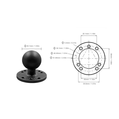 3.5 Aluminum Alloy Short Mount Holder