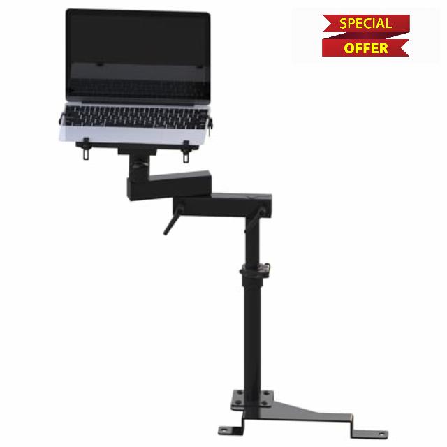 Truck Laptop Mount Fit for Ford F150 250 350 Truck Vehicle Computer Stand Holder for Passenger Seat