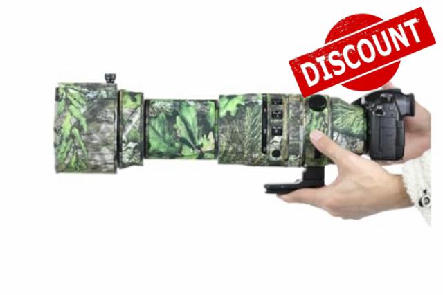 CHASING BIRDS Camouflage Waterproof Lens Coat for Olympus 150-600mm F5-6.3 IS ED MSC Rainproof Lens Protective Cover (Green Leaf Camouflage