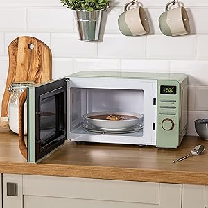 Russell Hobbs 17L Matt Green Digital Microwave